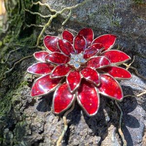 Women’s Vintage rhinestone brooch